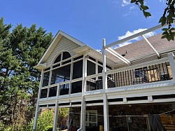 Screened Porch & Sunroom Addition
